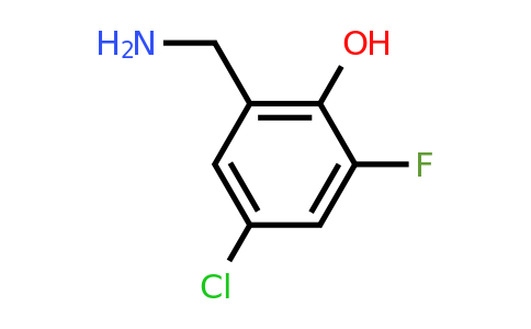 CAS 344326-64-3 | 2-(Aminomethyl)-4-chloro-6-fluorophenol