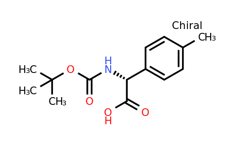 CAS 344551-33-3 | (2R)-2-[(Tert-butoxy)carbonylamino]-2-(4-methylphenyl)acetic acid