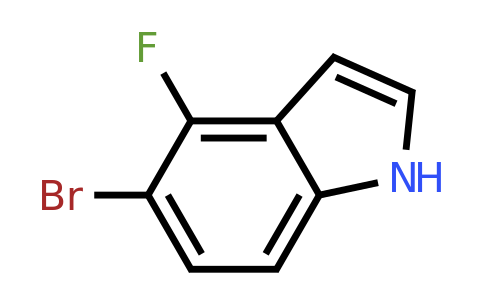 CAS 344790-96-1 | 5-bromo-4-fluoro-1H-indole