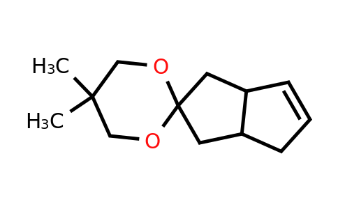 CAS 344887-15-6 | 5,5-dimethyl-3',3'a,4',6'a-tetrahydro-1'H-spiro[1,3-dioxane-2,2'-pentalene]