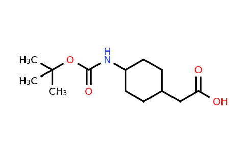 CAS 344933-31-9 | 2-(4-{[(tert-butoxy)carbonyl]amino}cyclohexyl)acetic acid