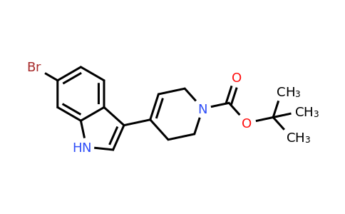 CAS 345235-82-7 | tert-butyl 4-(6-bromo-1H-indol-3-yl)-3,6-dihydropyridine-1(2H)-carboxylate