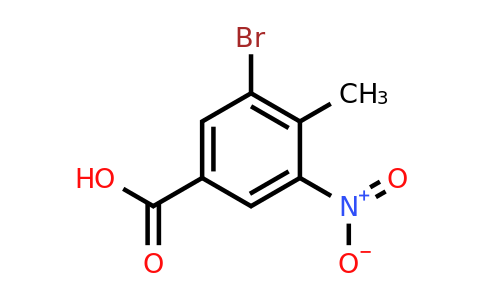 CAS 34545-20-5 | 3-bromo-4-methyl-5-nitrobenzoic acid