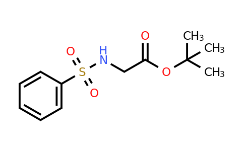 CAS 34545-74-9 | tert-Butyl 2-(phenylsulfonamido)acetate