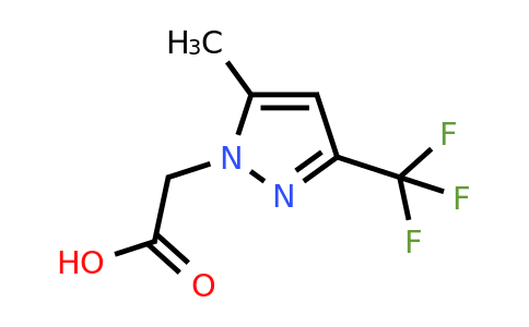 CAS 345637-71-0 | 2-[5-methyl-3-(trifluoromethyl)-1H-pyrazol-1-yl]acetic acid