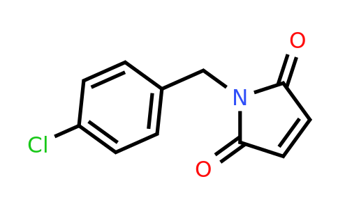 CAS 34569-29-4 | 1-[(4-chlorophenyl)methyl]-2,5-dihydro-1H-pyrrole-2,5-dione