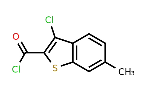 CAS 34576-87-9 | 3-Chloro-6-methylbenzo[b]thiophene-2-carbonyl chloride