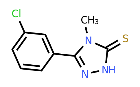 CAS 345972-04-5 | 3-(3-chlorophenyl)-4-methyl-4,5-dihydro-1H-1,2,4-triazole-5-thione