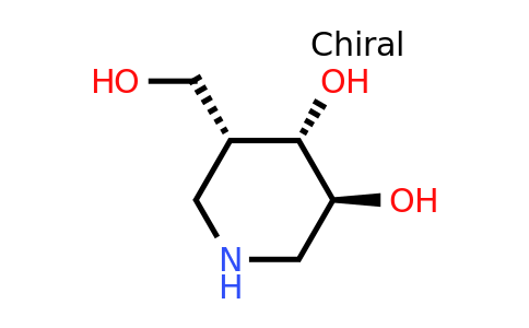 CAS 346408-06-8 | (3S,4S,5R)-5-(Hydroxymethyl)piperidine-3,4-diol