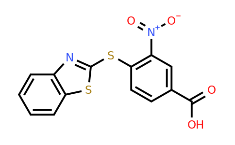 CAS 346597-52-2 | 4-(1,3-benzothiazol-2-ylsulfanyl)-3-nitrobenzoic acid