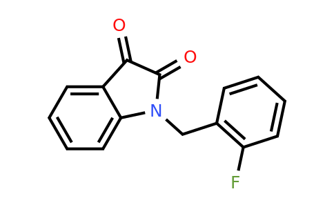 CAS 346640-52-6 | 1-(2-Fluorobenzyl)indoline-2,3-dione