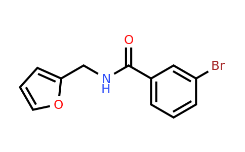 CAS 346663-79-4 | 3-Bromo-N-(furan-2-ylmethyl)benzamide