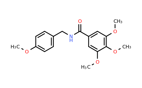 CAS 346704-37-8 | 3,4,5-Trimethoxy-N-(4-methoxybenzyl)benzamide