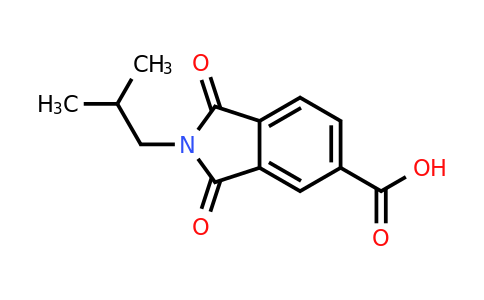CAS 346716-89-0 | 2-Isobutyl-1,3-dioxoisoindoline-5-carboxylic acid