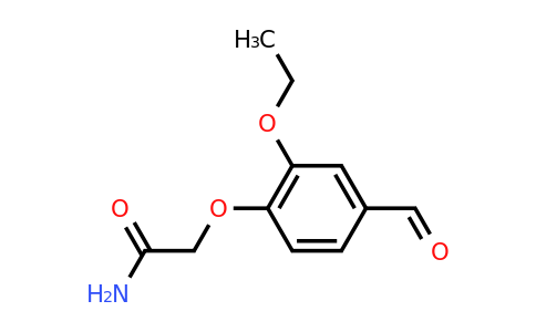 CAS 346724-04-7 | 2-(2-ethoxy-4-formylphenoxy)acetamide