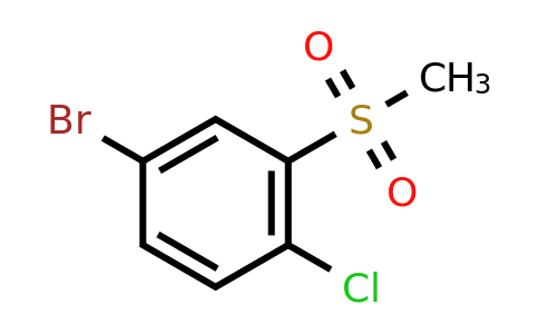 CAS 346729-65-5 | 4-Bromo-1-chloro-2-methanesulfonylbenzene