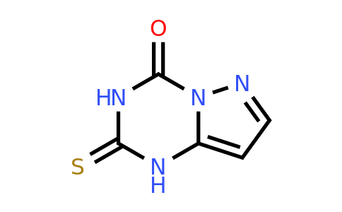 CAS 34682-99-0 | 2-Thioxo-2,3-dihydropyrazolo[1,5-A][1,3,5]triazin-4(1H)-one