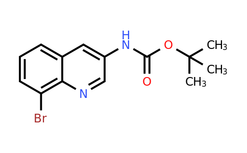 CAS 347146-17-2 | tert-Butyl (8-bromoquinolin-3-yl)carbamate