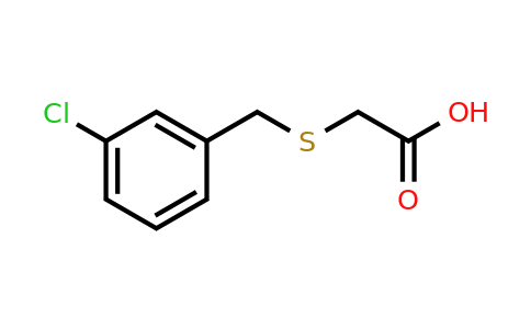 CAS 34722-33-3 | 2-{[(3-chlorophenyl)methyl]sulfanyl}acetic acid