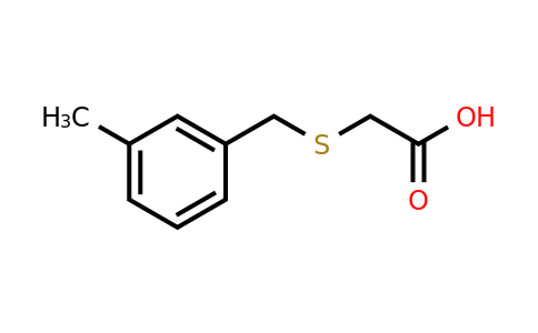 CAS 34722-35-5 | 2-{[(3-methylphenyl)methyl]sulfanyl}acetic acid