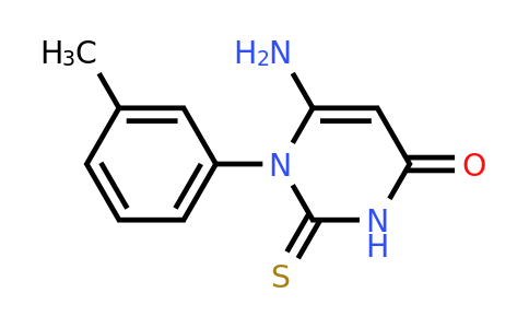 CAS 347319-41-9 | 6-Amino-2-thioxo-1-(m-tolyl)-2,3-dihydropyrimidin-4(1H)-one