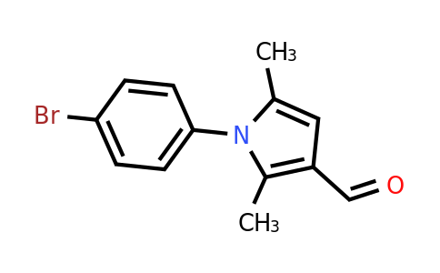 CAS 347331-78-6 | 1-(4-Bromophenyl)-2,5-dimethyl-1H-pyrrole-3-carbaldehyde