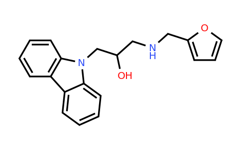CAS 347368-28-9 | 1-(9H-carbazol-9-yl)-3-{[(furan-2-yl)methyl]amino}propan-2-ol
