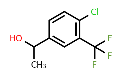 CAS 348-84-5 | 1-[4-chloro-3-(trifluoromethyl)phenyl]ethan-1-ol