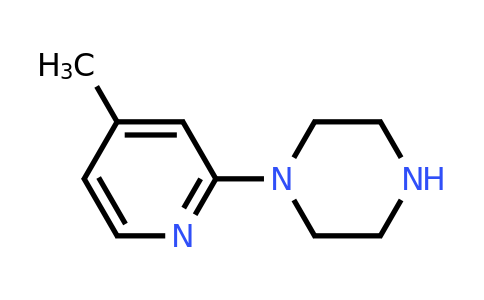 CAS 34803-67-3 | 1-(4-methylpyridin-2-yl)piperazine
