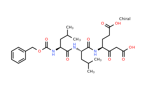 CAS 348086-66-8 | (S)-4-((S)-2-((S)-2-(((benzyloxy)carbonyl)amino)-4-methylpentanamido)-4-methylpentanamido)-3-oxoheptanedioic acid