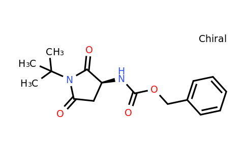 CAS 348165-28-6 | Benzyl (S)-1-tert-butyl-2,5-dioxopyrrolidin-3-ylcarbamate