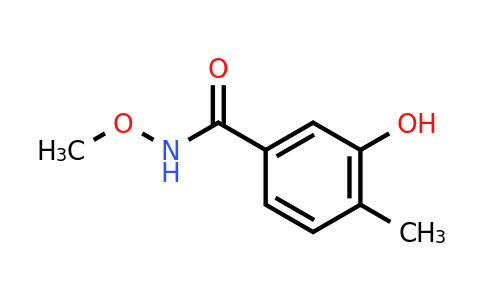 CAS 348165-51-5 | 3-Hydroxy-N-methoxy-4-methylbenzamide