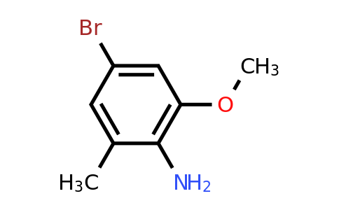 CAS 348169-39-1 | 4-Bromo-2-methoxy-6-methylaniline