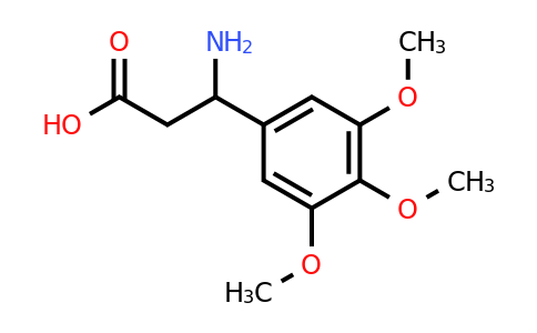 CAS 34841-00-4 | 3-Amino-3-(3,4,5-trimethoxyphenyl)propanoic acid