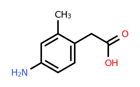 CAS 34841-55-9 | 1-(4-Amino-2-methyl-phenyl)-acetic acid