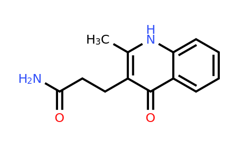 CAS 34859-21-7 | 3-(2-Methyl-4-oxo-1,4-dihydroquinolin-3-yl)propanamide