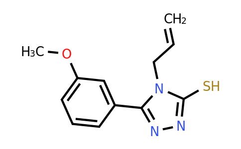 CAS 348593-63-5 | 5-(3-methoxyphenyl)-4-(prop-2-en-1-yl)-4H-1,2,4-triazole-3-thiol