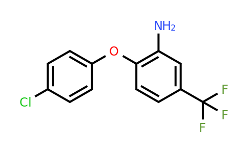 CAS 349-20-2 | 2-(4-Chlorophenoxy)-5-(trifluoromethyl)aniline