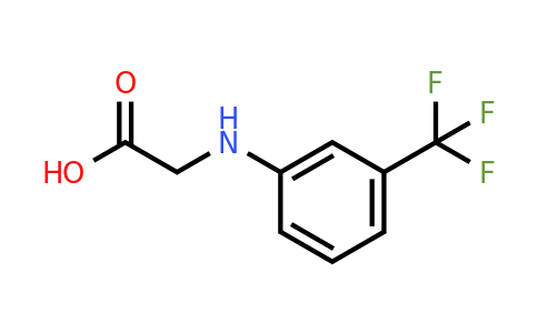 CAS 349-81-5 | 2-{[3-(trifluoromethyl)phenyl]amino}acetic acid