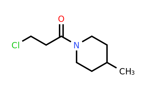 CAS 349090-42-2 | 3-Chloro-1-(4-methylpiperidin-1-yl)propan-1-one