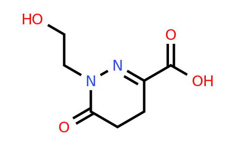 CAS 349134-56-1 | 1-(2-Hydroxyethyl)-6-oxo-1,4,5,6-tetrahydropyridazine-3-carboxylic acid