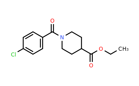 CAS 349397-63-3 | Ethyl 1-(4-chlorobenzoyl)piperidine-4-carboxylate