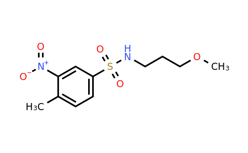CAS 349402-18-2 | N-(3-Methoxypropyl)-4-methyl-3-nitrobenzenesulfonamide