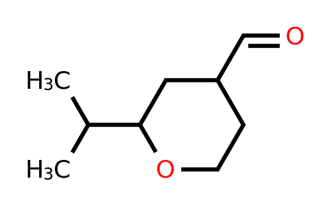 CAS 34941-24-7 | 2-(propan-2-yl)oxane-4-carbaldehyde