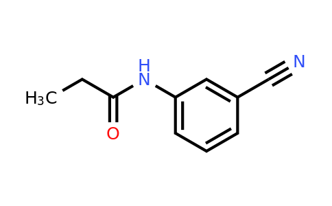 CAS 349640-71-7 | N-(3-Cyanophenyl)Propanamide