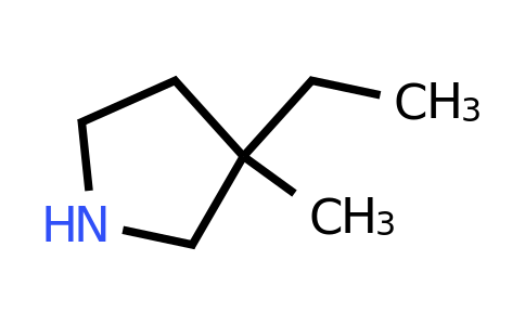 CAS 34971-67-0 | 3-ethyl-3-methylpyrrolidine