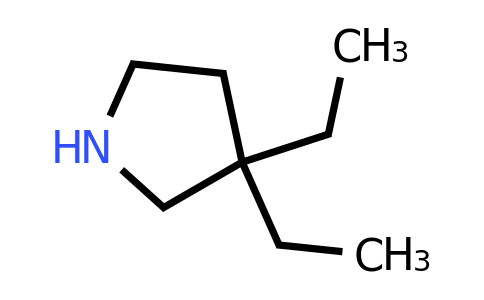 CAS 34971-71-6 | 3,3-diethylpyrrolidine
