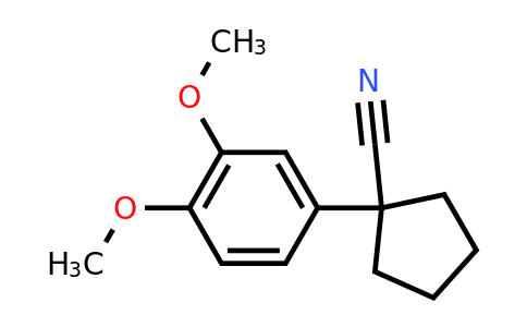 CAS 34975-22-9 | 1-(3,4-dimethoxyphenyl)cyclopentane-1-carbonitrile