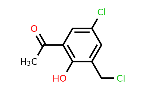 CAS 34987-36-5 | 1-[5-chloro-3-(chloromethyl)-2-hydroxyphenyl]ethan-1-one