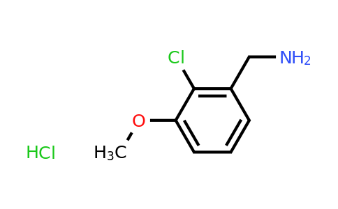 CAS 350480-56-7 | (2-chloro-3-methoxyphenyl)methanamine hydrochloride